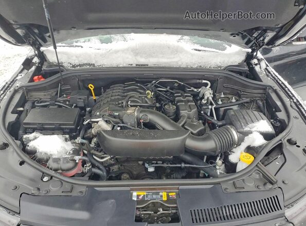 1C4RDJDG5SC559022 2025 DODGE DURANGO Black ძრავის განყოფილების ხედი