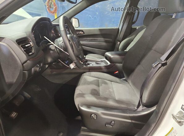 1C4RDJDG5TC205101 2026 DODGE DURANGO White Вид салону спереду