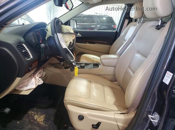 1C4RDJDG6GC416572 2016 DODGE DURANGO Charcoal Front interior view