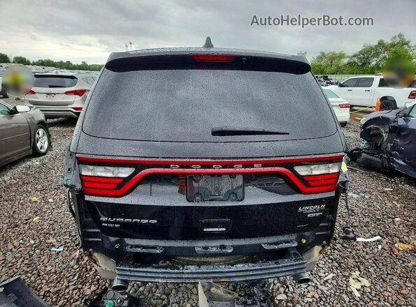 1C4RDJDG6HC823843 2017 DODGE DURANGO Черный Вид сзади