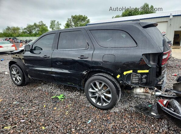 1C4RDJDG6HC823843 2017 DODGE DURANGO Черный Задняя левая четверть