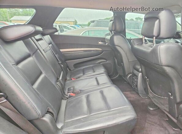 1C4RDJDG6HC823843 2017 DODGE DURANGO Черный Вид задней части салона