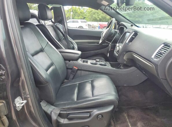 1C4RDJDG6HC879135 2017 DODGE DURANGO Серый Вид салона спереди