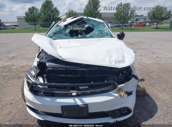1C4RDJDG6JC445187 2018 DODGE DURANGO White Սարքավորումների վահանակի տեսք