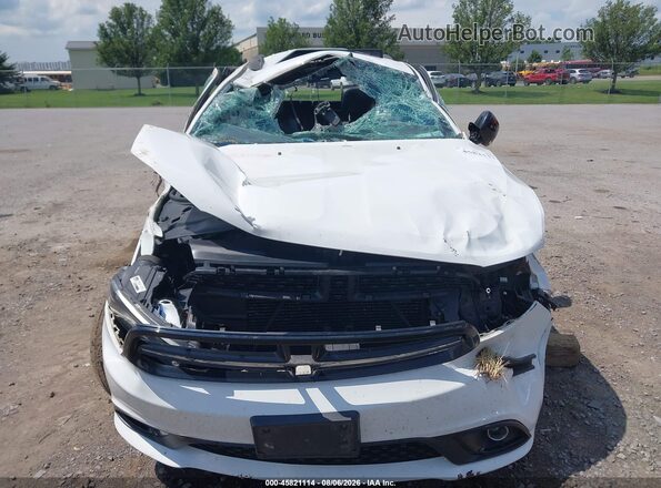 1C4RDJDG6JC445187 2018 DODGE DURANGO White Դիմացի տեսք