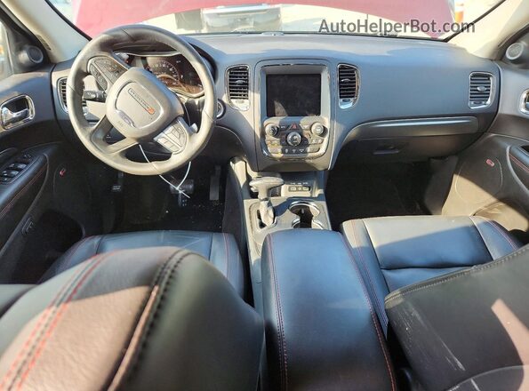 1C4RDJDG6JC448266 2018 DODGE DURANGO Burgundy Dashboard view