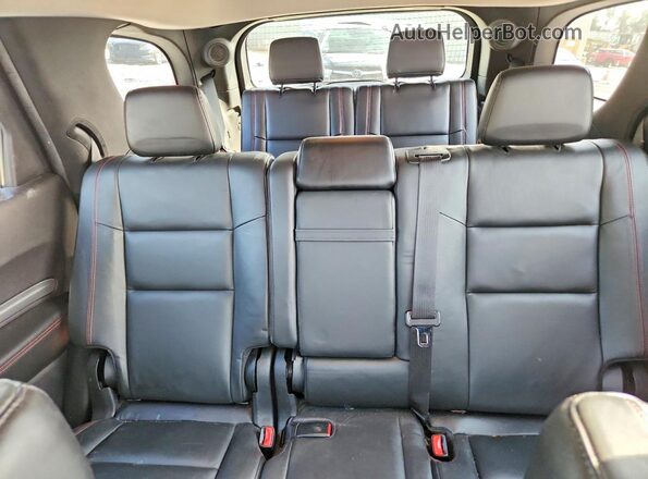 1C4RDJDG6JC448266 2018 DODGE DURANGO Burgundy Rear seats view