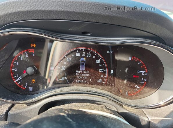 1C4RDJDG6JC448266 2018 DODGE DURANGO Burgundy Instrument cluster view