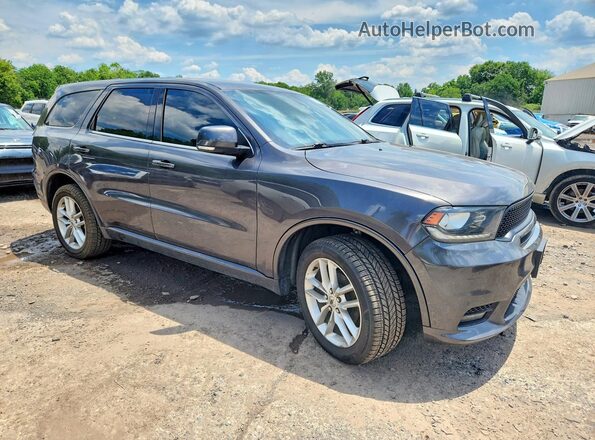 1C4RDJDG6KC770052 2019 DODGE DURANGO Серый Передняя правая четверть