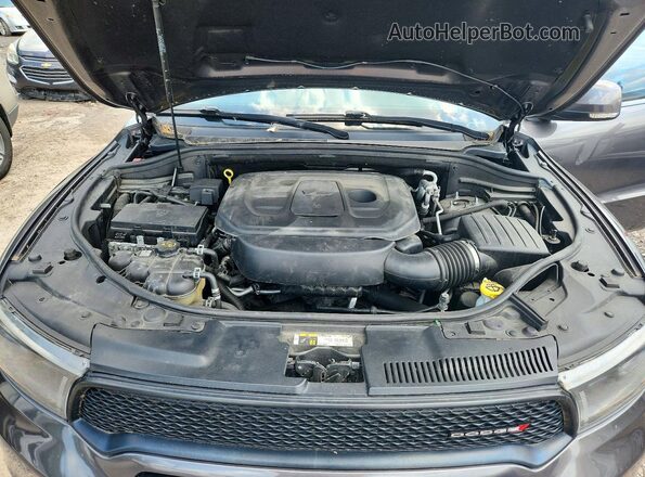 1C4RDJDG6KC770052 2019 DODGE DURANGO Серый Вид задней части салона