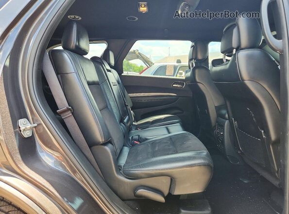 1C4RDJDG6KC770052 2019 DODGE DURANGO Серый Вид задних сидений