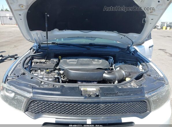 1C4RDJDG6KC799003 2019 DODGE DURANGO White Հետևի տեսք