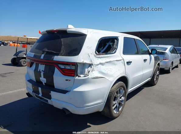 1C4RDJDG6KC799003 2019 DODGE DURANGO White Դիմացի տեսք