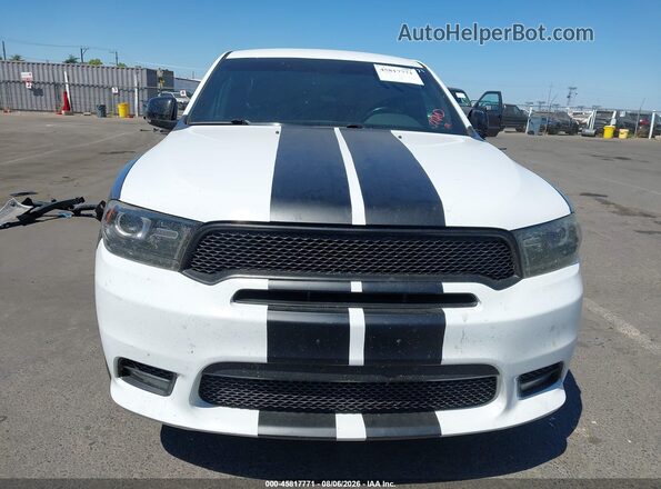 1C4RDJDG6KC799003 2019 DODGE DURANGO White Սալոնի հետևի տեսք