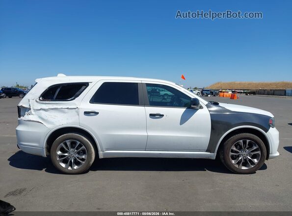1C4RDJDG6KC799003 2019 DODGE DURANGO White Սալոնի 360 աստիճան տեսք