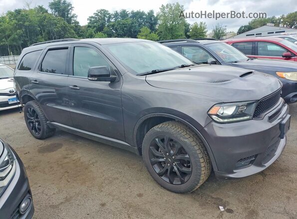 1C4RDJDG6LC348705 2020 DODGE DURANGO Gray Delantero derecho