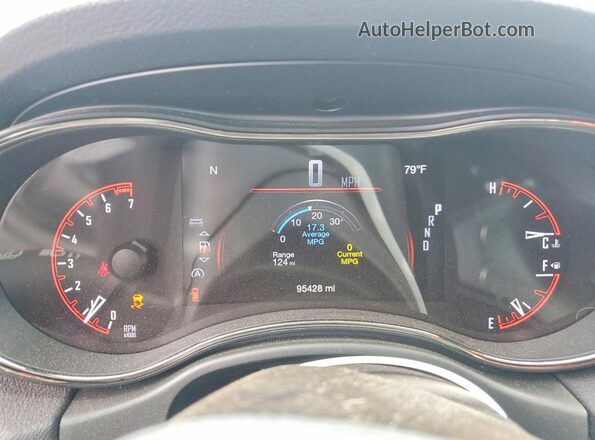 1C4RDJDG6LC348705 2020 DODGE DURANGO Gray Vista del cuadro de instrumentos