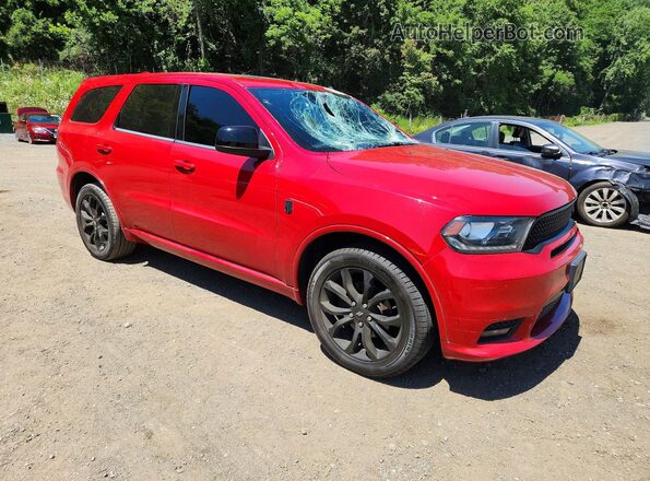 1C4RDJDG6LC412130 2020 DODGE DURANGO Красный Передняя правая четверть