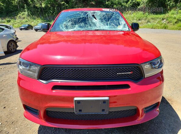 1C4RDJDG6LC412130 2020 DODGE DURANGO Красный Вид спереди
