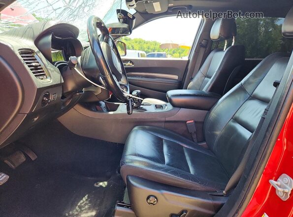 1C4RDJDG6LC412130 2020 DODGE DURANGO Красный Вид салона спереди