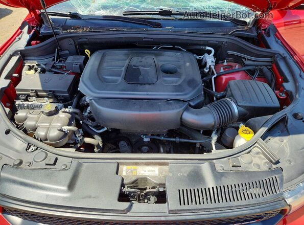 1C4RDJDG6LC412130 2020 DODGE DURANGO Красный Вид подкапотного пространства
