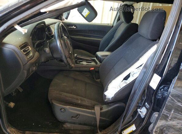 1C4RDJDG6PC555679 2023 DODGE DURANGO Black Вид салону спереду