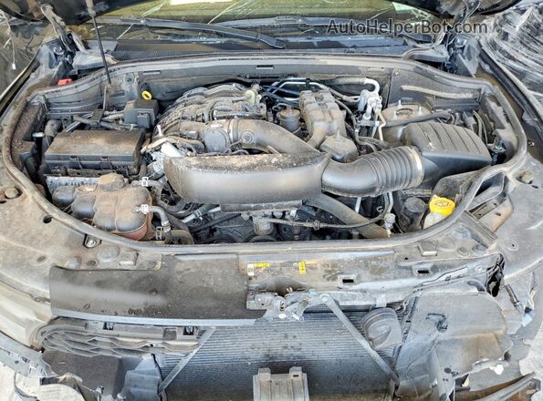 1C4RDJDG6PC555679 2023 DODGE DURANGO Black Вид підкапотного простору