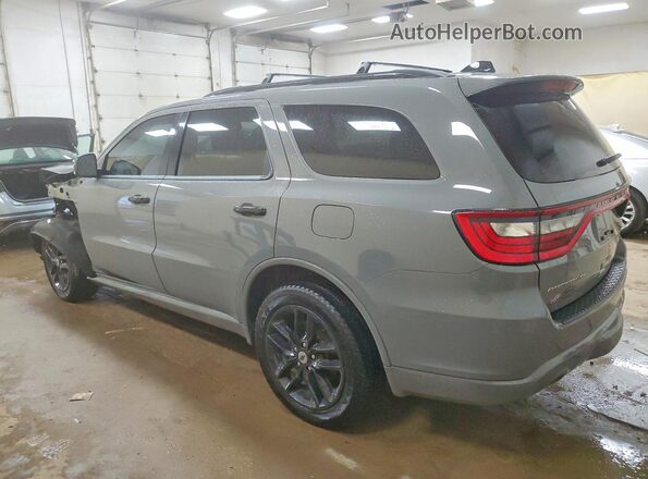 1C4RDJDG6PC603424 2023 DODGE DURANGO Gray Trasero izquierdo