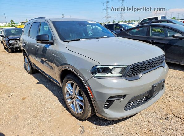 1C4RDJDG6PC655183 2023 DODGE DURANGO Gray Front right