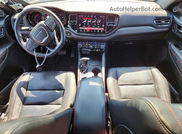 1C4RDJDG6PC655183 2023 DODGE DURANGO Gray Dashboard view