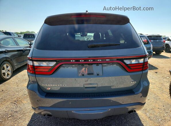 1C4RDJDG6PC655183 2023 DODGE DURANGO Gray Rear view