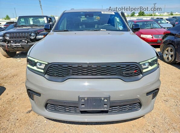 1C4RDJDG6PC655183 2023 DODGE DURANGO Gray Front view