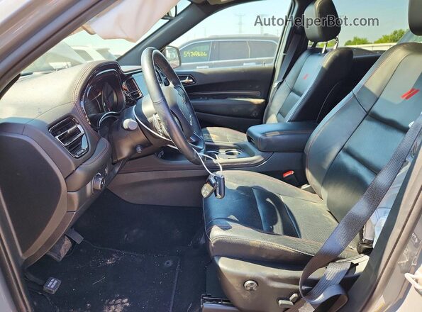 1C4RDJDG6PC655183 2023 DODGE DURANGO Gray Front interior view