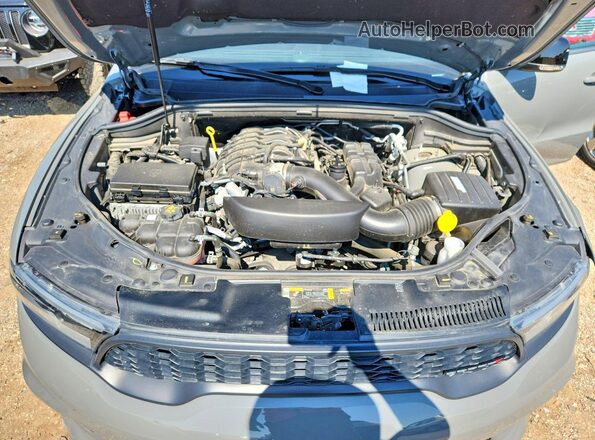 1C4RDJDG6PC655183 2023 DODGE DURANGO Gray Rear interior view