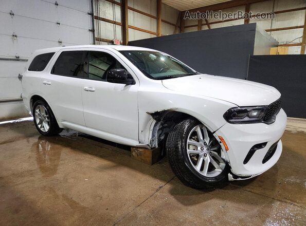 1C4RDJDG6SC536185 2025 DODGE DURANGO Белый Передняя правая четверть