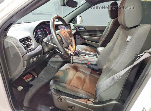 1C4RDJDG6SC536185 2025 DODGE DURANGO Белый Вид салона спереди