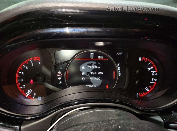 1C4RDJDG6SC536185 2025 DODGE DURANGO Белый Вид щитка приборов