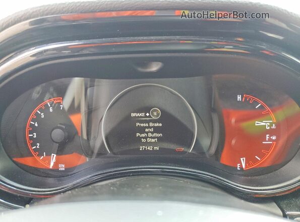 1C4RDJDG6TC178359 2026 DODGE DURANGO Red Vista del cuadro de instrumentos