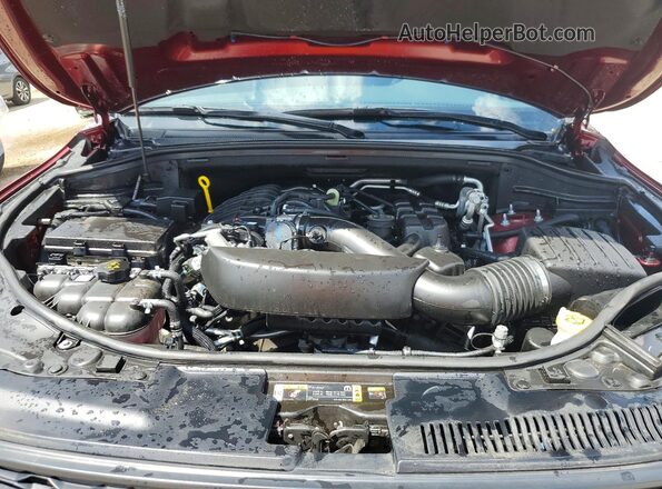 1C4RDJDG6TC178359 2026 DODGE DURANGO Red Vista del compartimento del motor