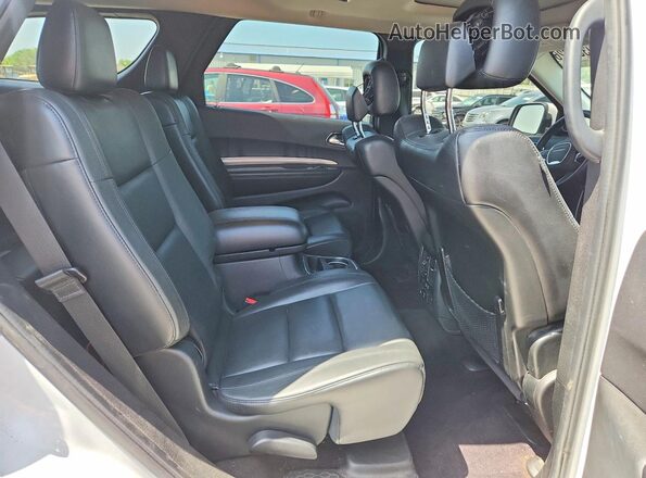 1C4RDJDG7HC698061 2017 DODGE DURANGO White Widok wnętrza z tyłu