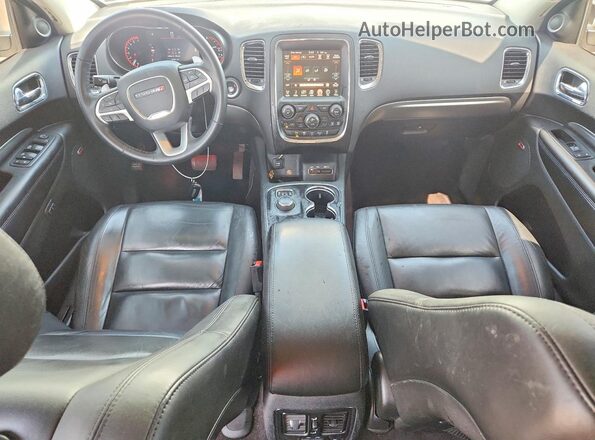 1C4RDJDG7HC698061 2017 DODGE DURANGO White Widok deski rozdzielczej