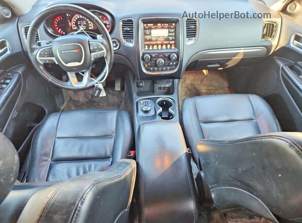 1C4RDJDG7HC743922 2017 DODGE DURANGO Red Առջևի վահանակի տեսք