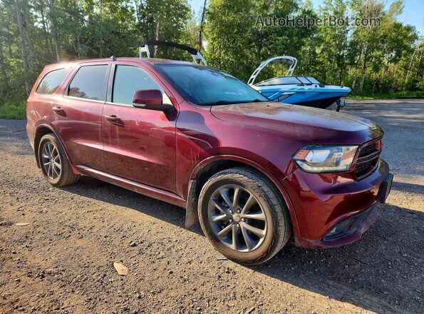 1C4RDJDG7HC743922 2017 DODGE DURANGO Red Առջևի աջ