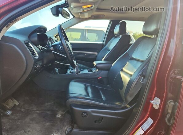 1C4RDJDG7HC743922 2017 DODGE DURANGO Red Սալոնի դիմացի տեսք