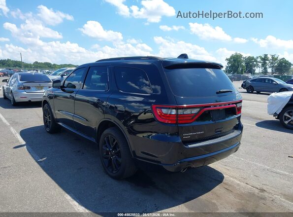 1C4RDJDG7HC799309 2017 DODGE DURANGO Black Trasero izquierdo