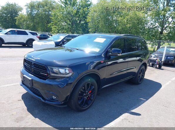 1C4RDJDG7HC799309 2017 DODGE DURANGO Black Vista tres cuartos delantera izquierda