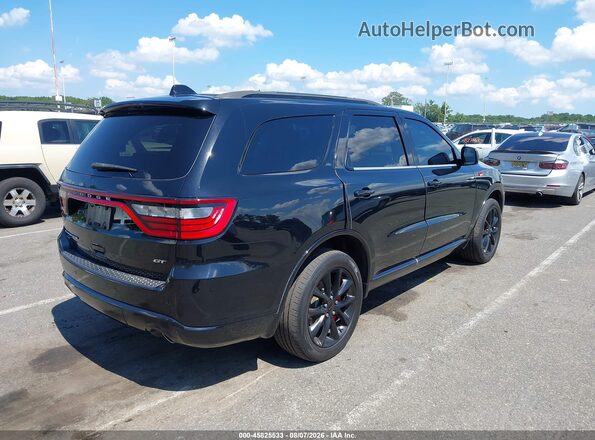 1C4RDJDG7HC799309 2017 DODGE DURANGO Black Trasero derecho