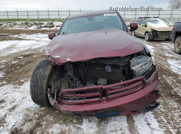 1C4RDJDG7HC890967 2017 DODGE DURANGO Burgundy Vista frontal