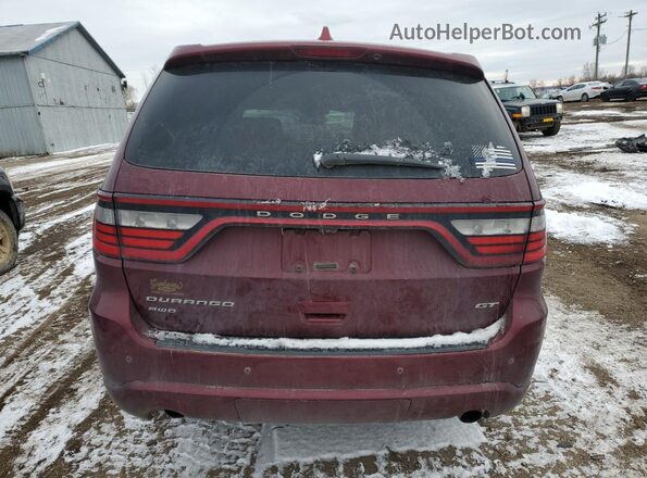 1C4RDJDG7HC890967 2017 DODGE DURANGO Burgundy Vista trasera