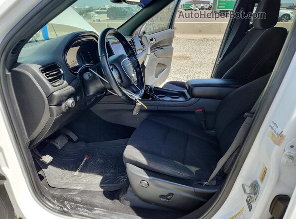 1C4RDJDG7MC545111 2021 DODGE DURANGO White Vista interior delantera